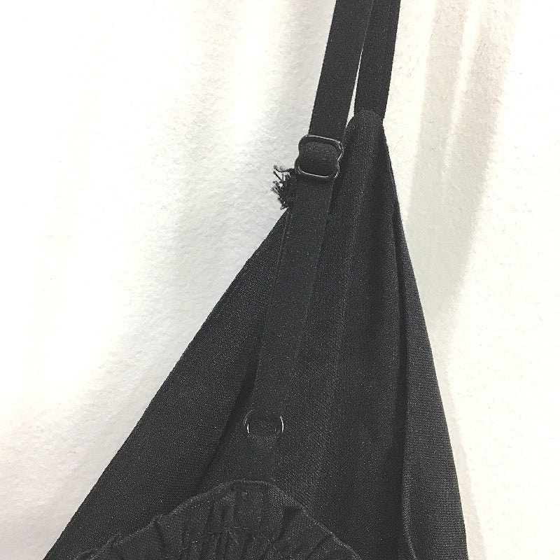 AQUA Black Spaghetti Strap Floral Knot Flowy Midi Dress Ladies Size Medium NEW