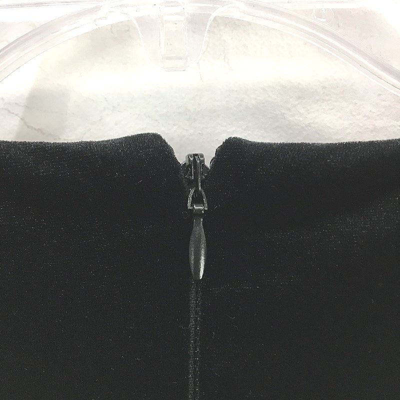 Forever New Black Long Sleeve Soft Velvet Twist Midi Dress Ladies Size AU 6