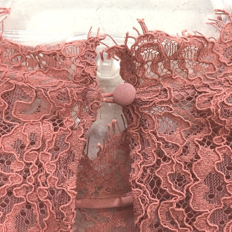 Forever New Ever After Rose Pink Patterned Long Sleeve Midi Dress Ladies Sz AU 4