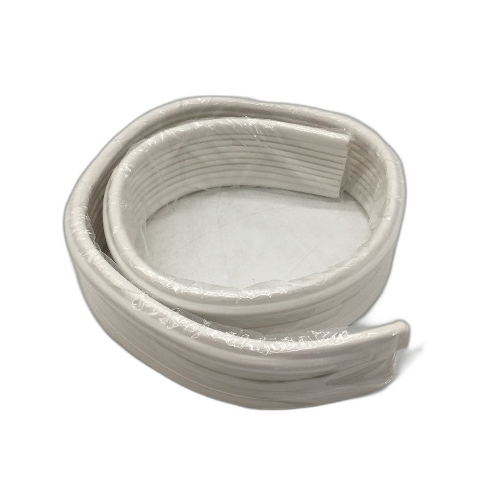 White Rubber Plastic Carmen Door Bottom Sealing Strip Length 100CM Width 5CM NEW