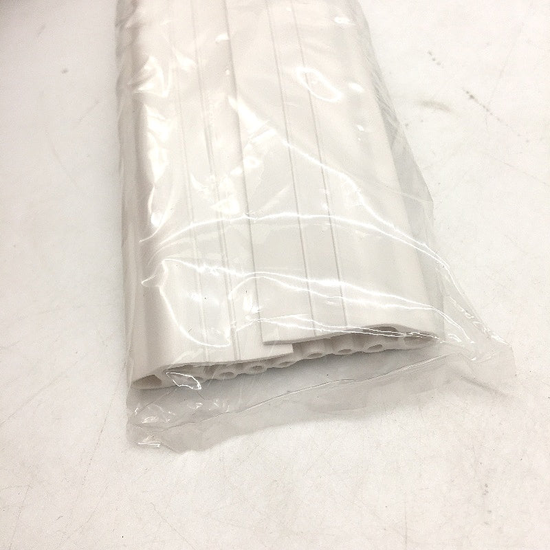 White Rubber Plastic Carmen Door Bottom Sealing Strip Length 100CM Width 5CM NEW