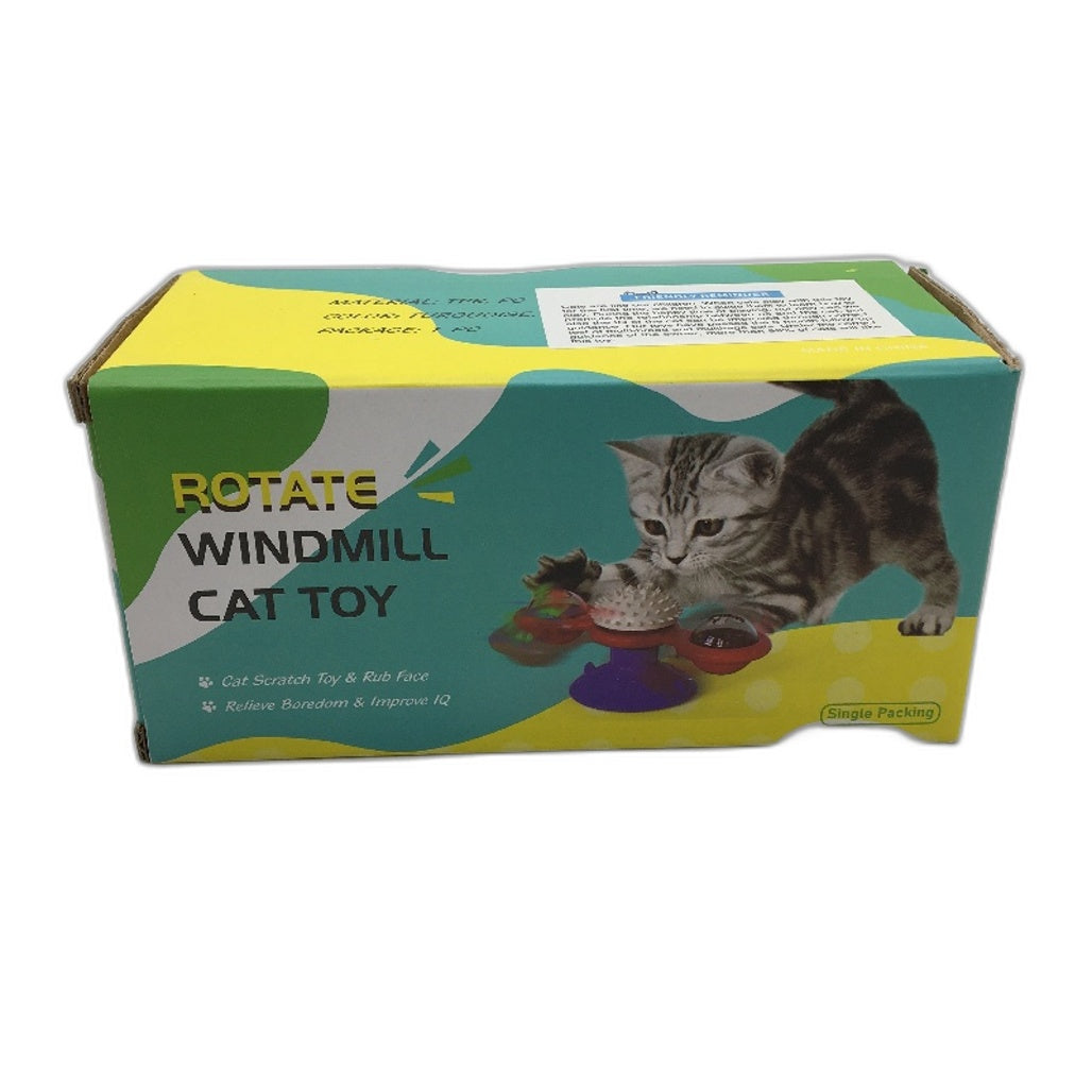 Feline World 7 Piece Toy Box Inc Roley Grooming Mitt & Comb Teaser Bird NEW