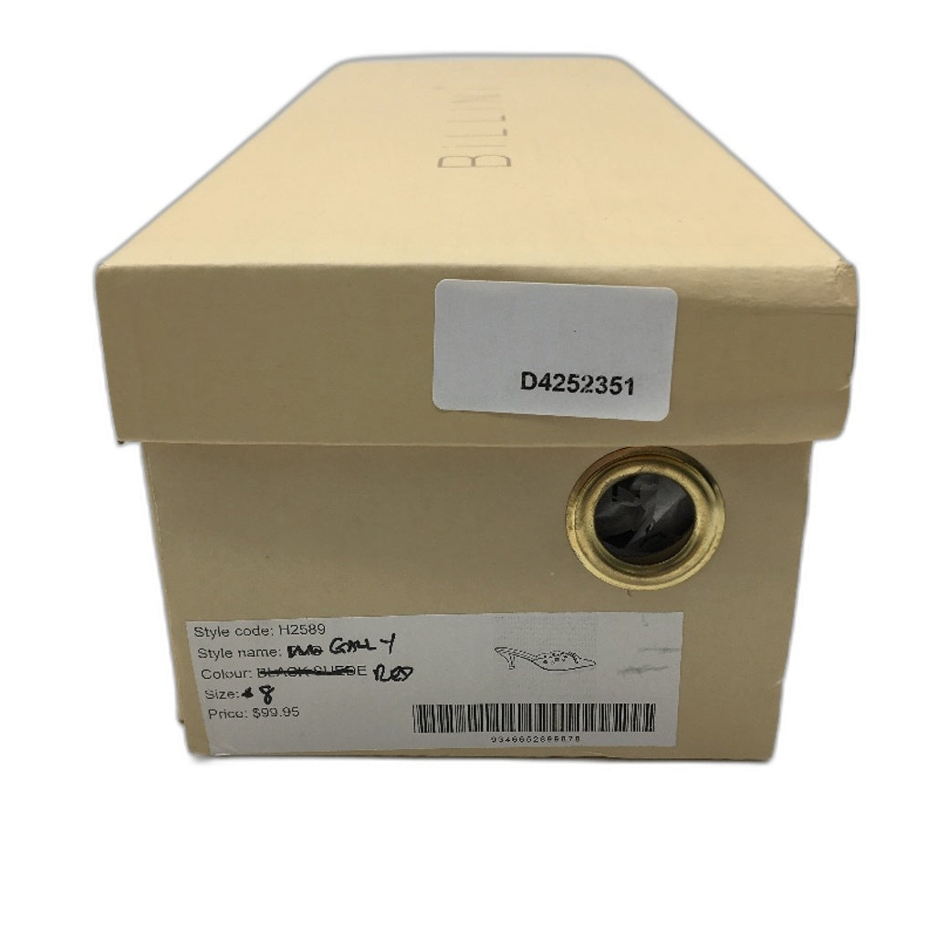 Billini Red Gally Slip On Peep Toe Mid Heeled Mule Shoes Ladies Size 7 NEW