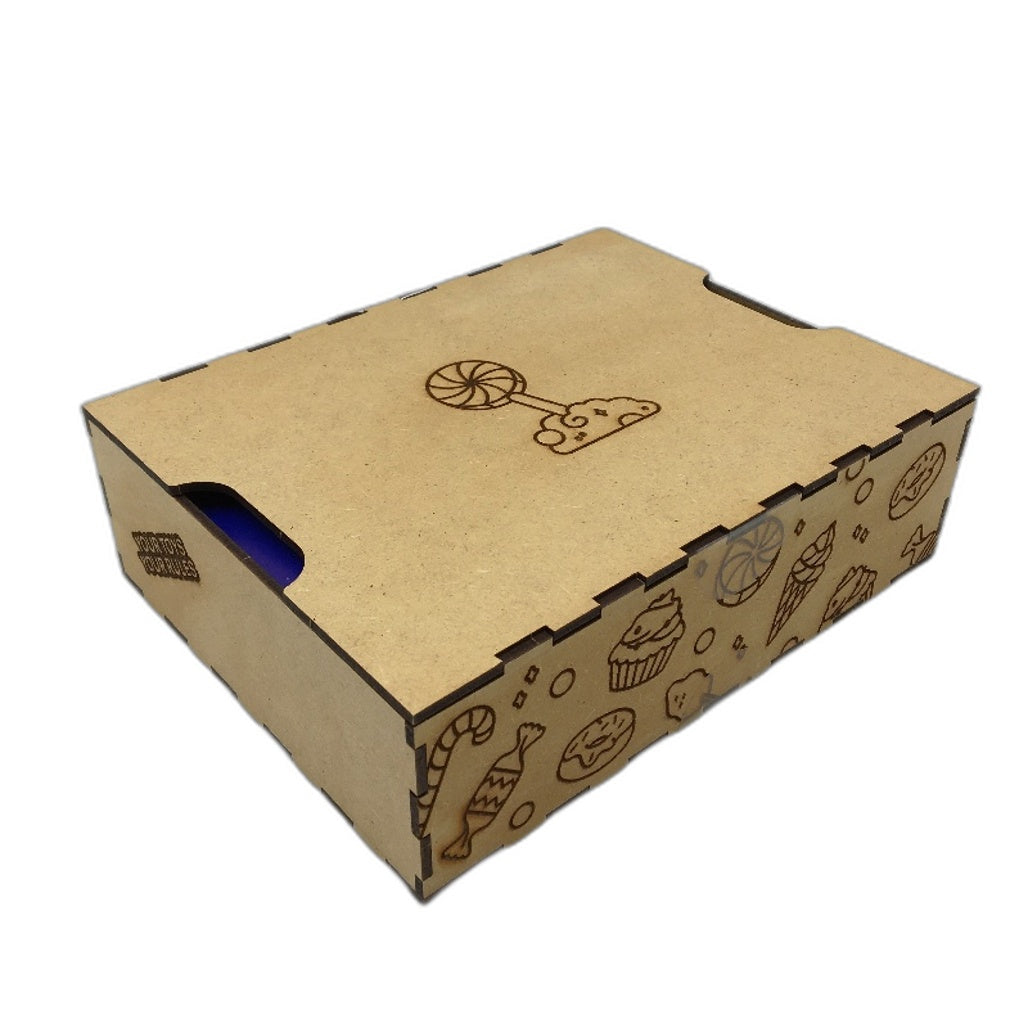 Crateit Candy Land Stella Unpainted Wooden Toy Building Set Ages 6+ NEW