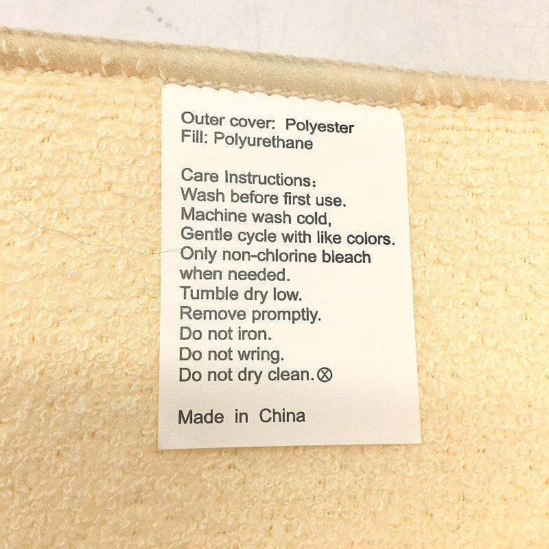 Microfibre 3 Pack Vanilla Reversible Cushioned Dish Drying Mats 38 x 50cm NEW