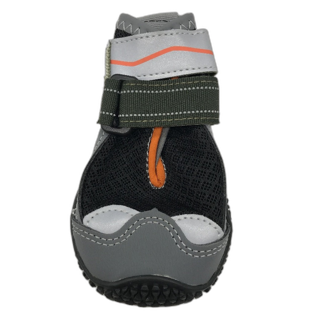 SlowTon Waterproof Adjustable Non-Slip Dog Boots With Reflective Strip Size 5