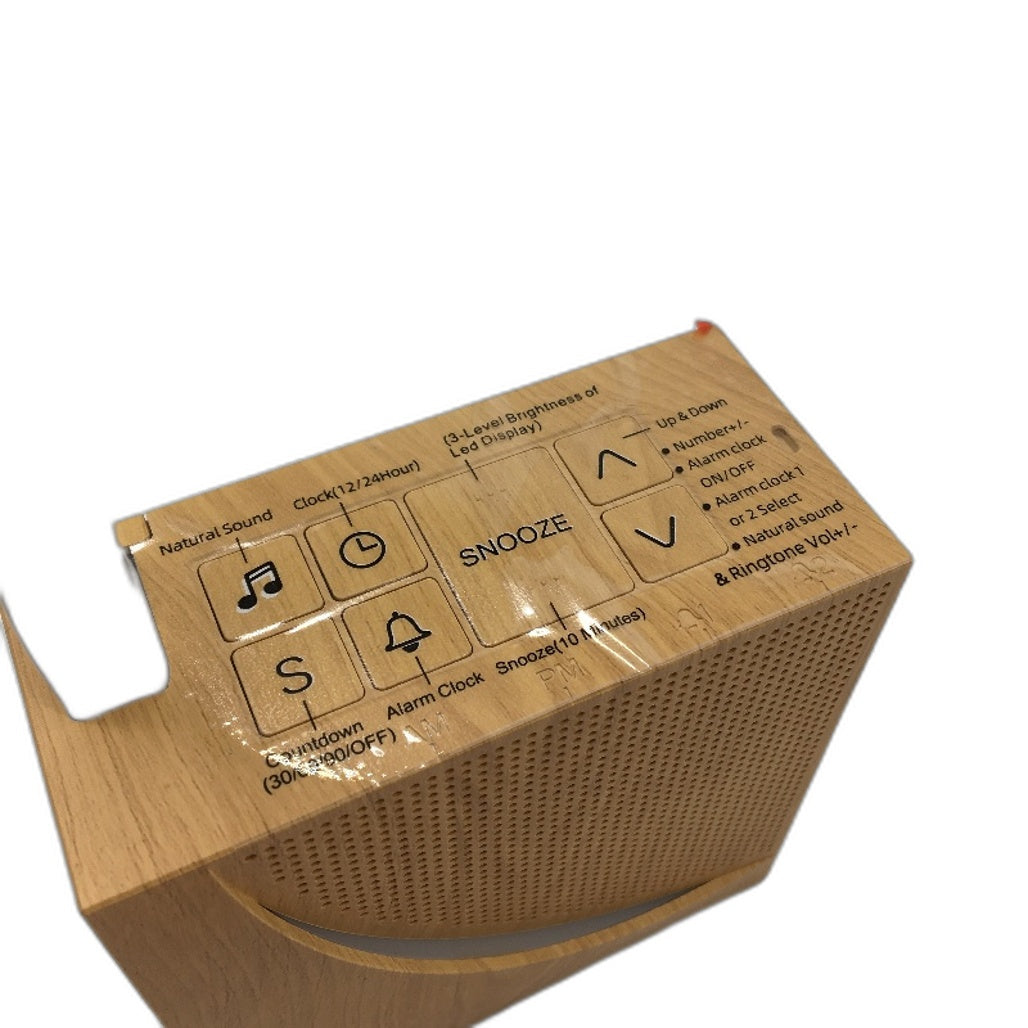 Natural Ambient Sound Bedside LED Lamp Night Light Touch Control Brightness NEW