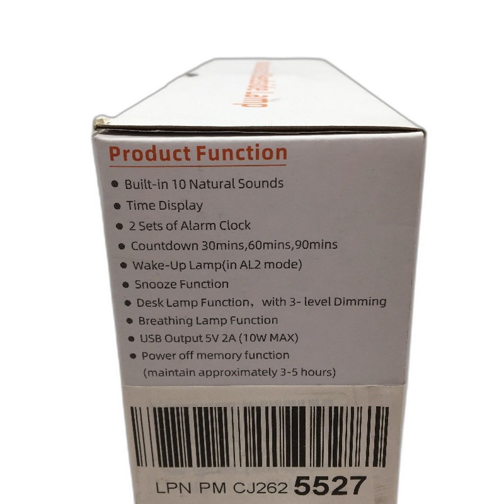 Natural Ambient Sound Bedside LED Lamp Night Light Touch Control Brightness NEW