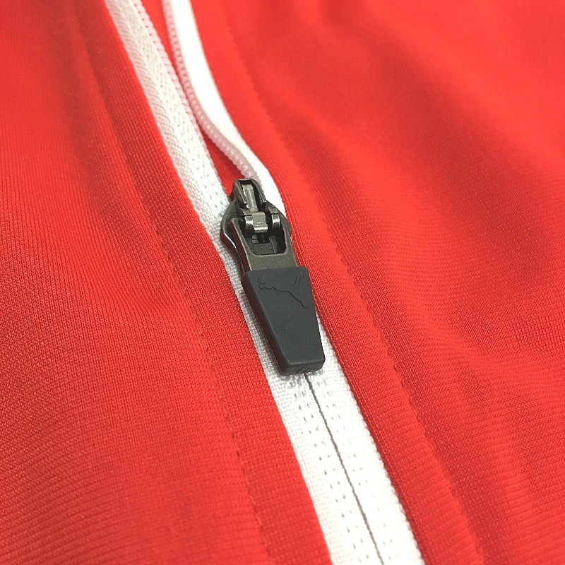 PUMA Spirit II Poly Training Zip Jacket Red Junior Boys Youth Size XL 13-14Y NEW