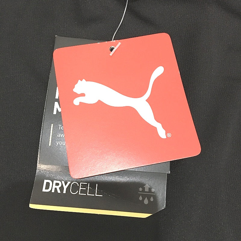 PUMA Black LIGA Jersey Drycell Lightweight Training Singlet Tank Top Mens Size S