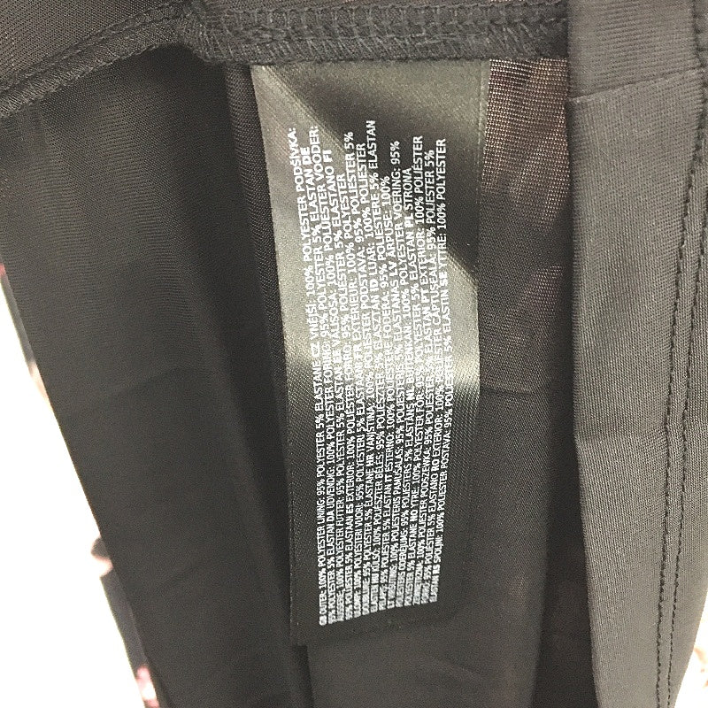 Forever New Black Floral Short Sleeve Twist Midi Dress Ladies Size AU 20 NEW