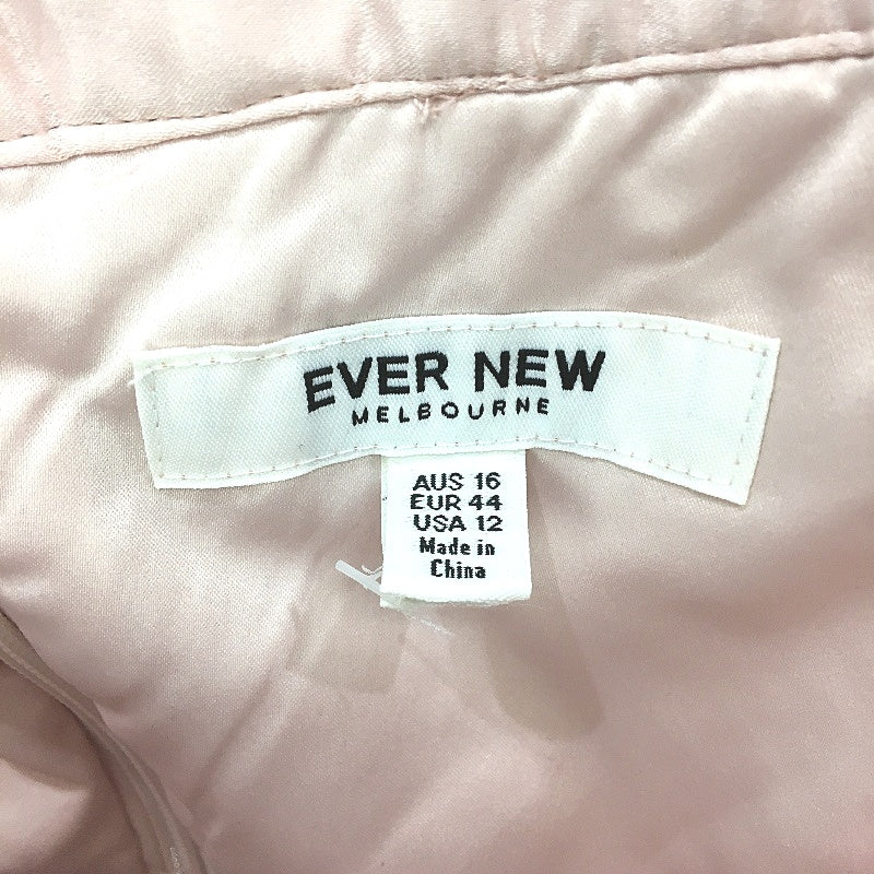 Ever New Pink Short Sleeve Floral Off-Shoulder Midi Dress Ladies Size AU 16 NEW