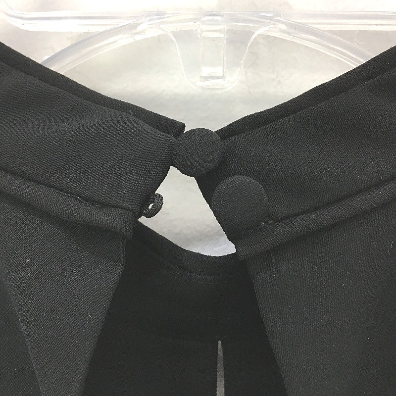 Ever New Black High Neck Plain Smooth Wide Leg Jumpsuit Ladies Size AU 8 NEW