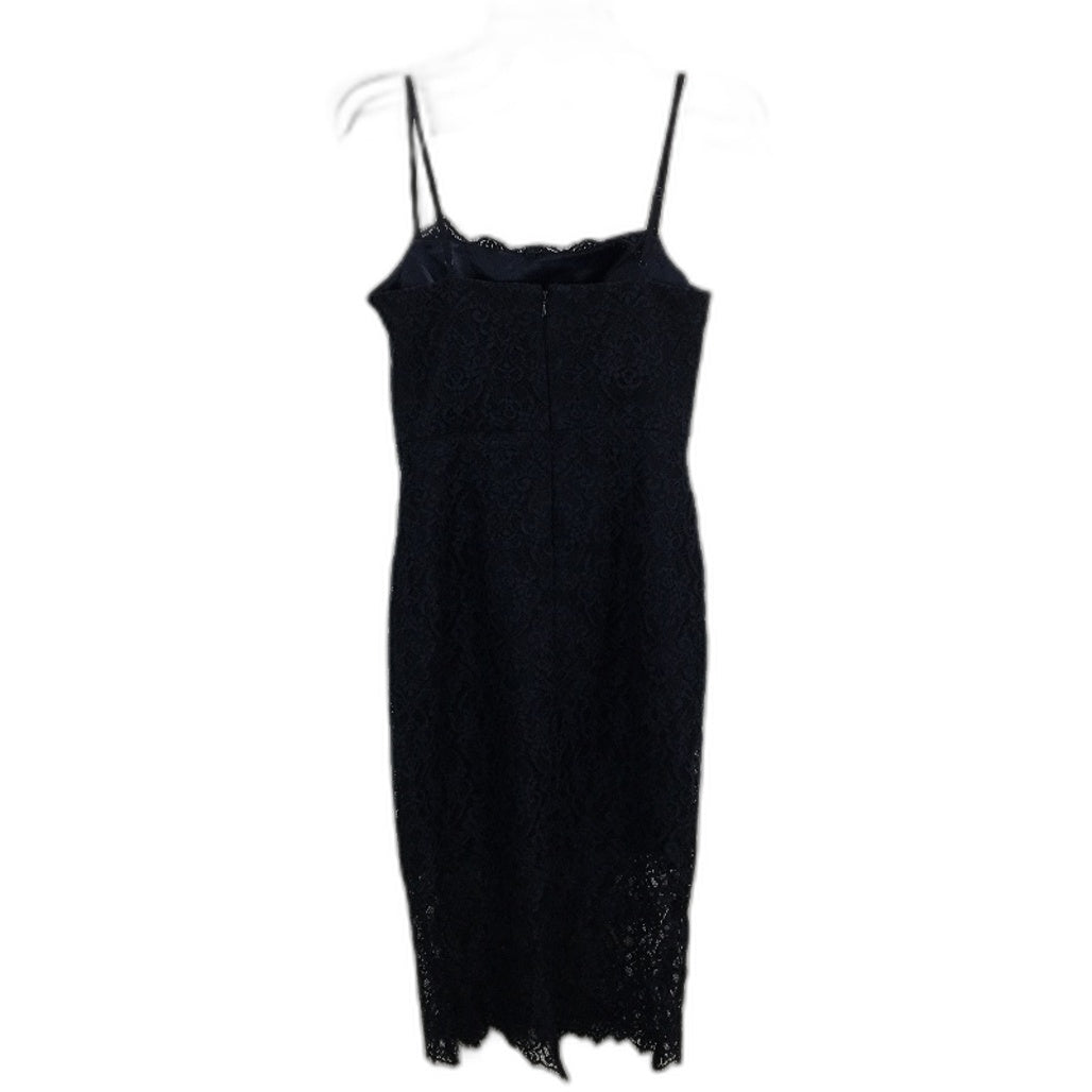 Ever New Navy Floral Embroidered Patterned Mini Dress Ladies Size AU 8 NEW