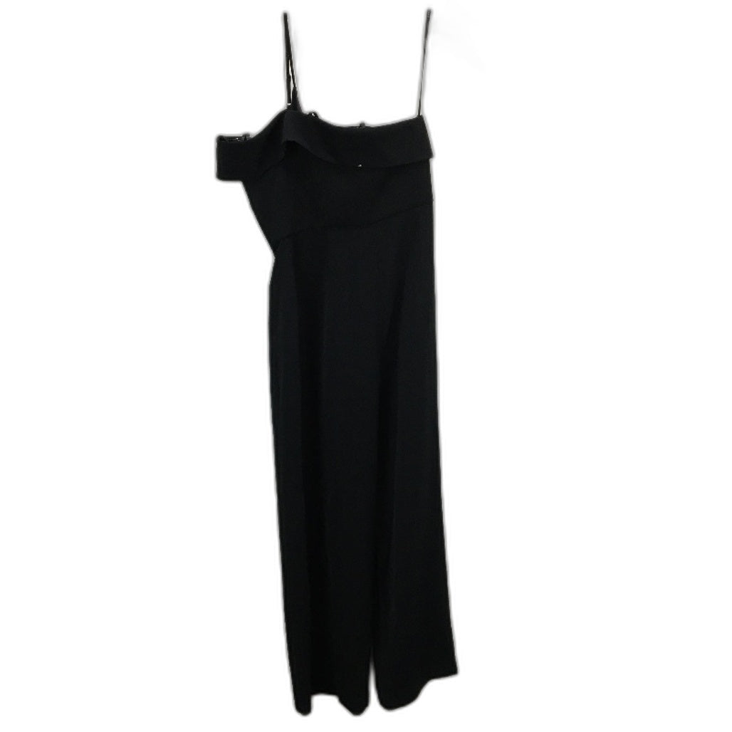 Forever New Black Off-Shoulder Plain Smooth Jumpsuit Ladies Size AU 10 NEW