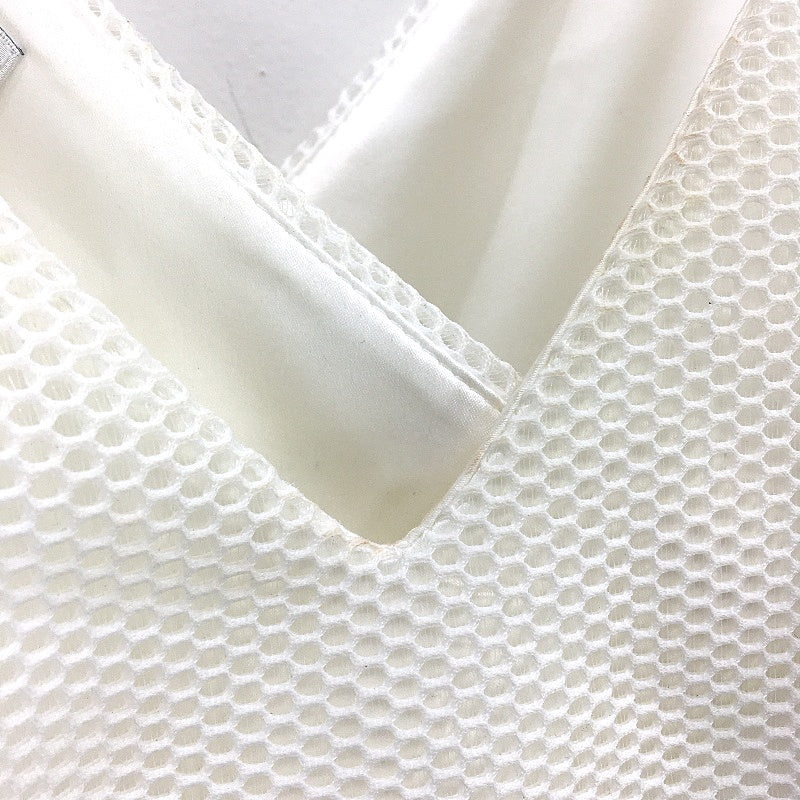 Forever New White Thick Mesh Cross Back A-Line Midi Dress Ladies Size AU 12 NEW