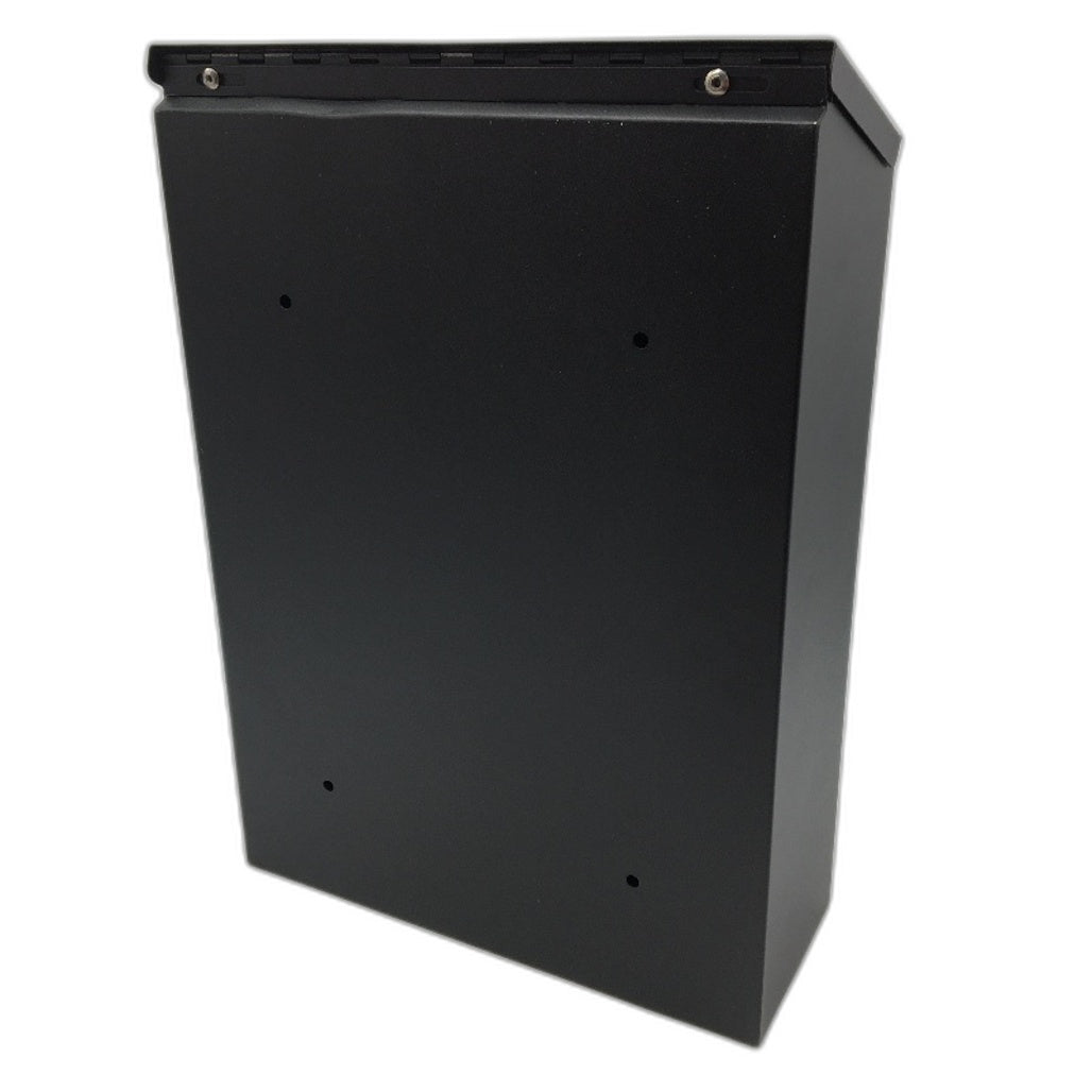 WeHere Smart Mailbox With Lock And Key Wall Mounted Black NEW