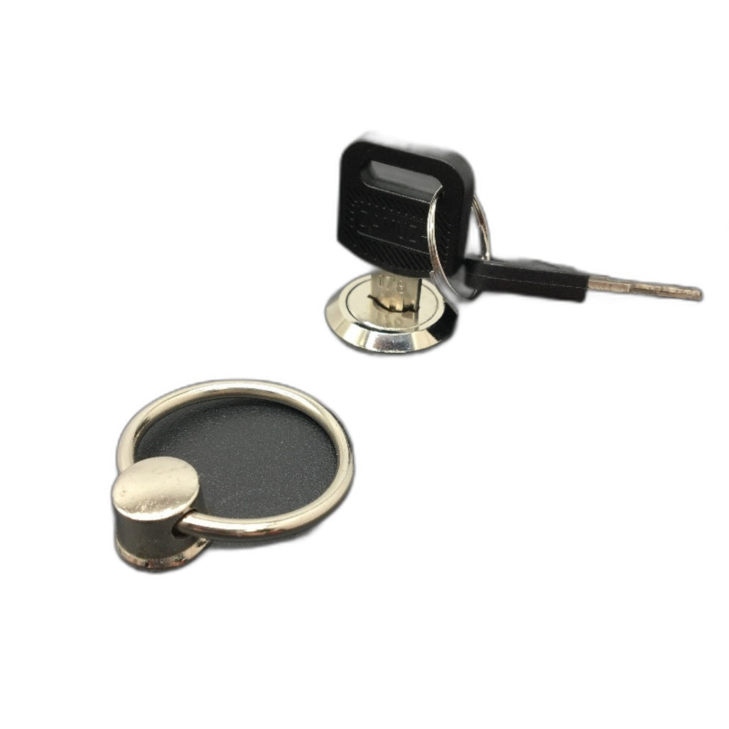 WeHere Smart Mailbox With Lock And Key Wall Mounted Black NEW