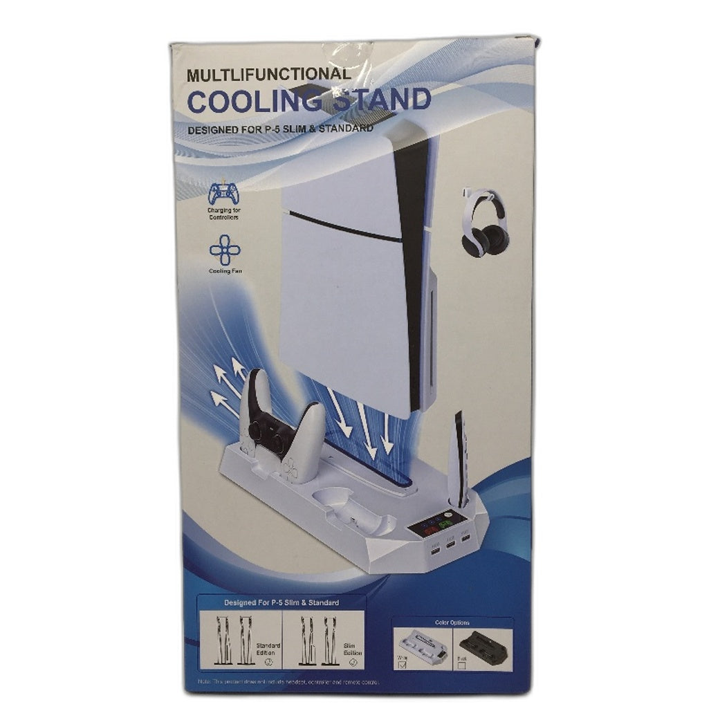 P5 Slim and Standard Multifunctional Cooling Stand and Charging Hub DEMO