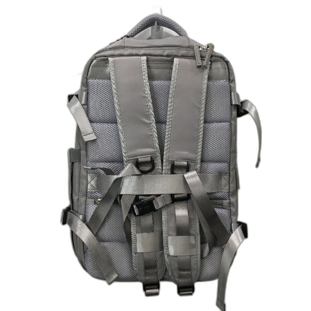 Outwalk Dark Grey Extra Large Travel Backpack USB Charging Port Multipocket NEW