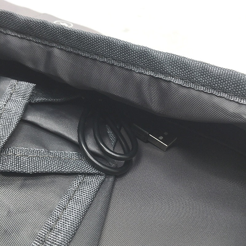 Outwalk Dark Grey Extra Large Travel Backpack USB Charging Port Multipocket NEW