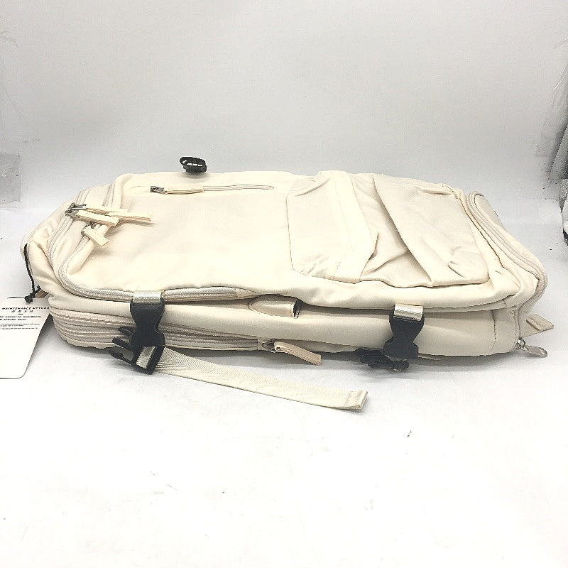 Outwalk Beige Extra Large Travel Backpack USB Charging Port Multipocket NEW