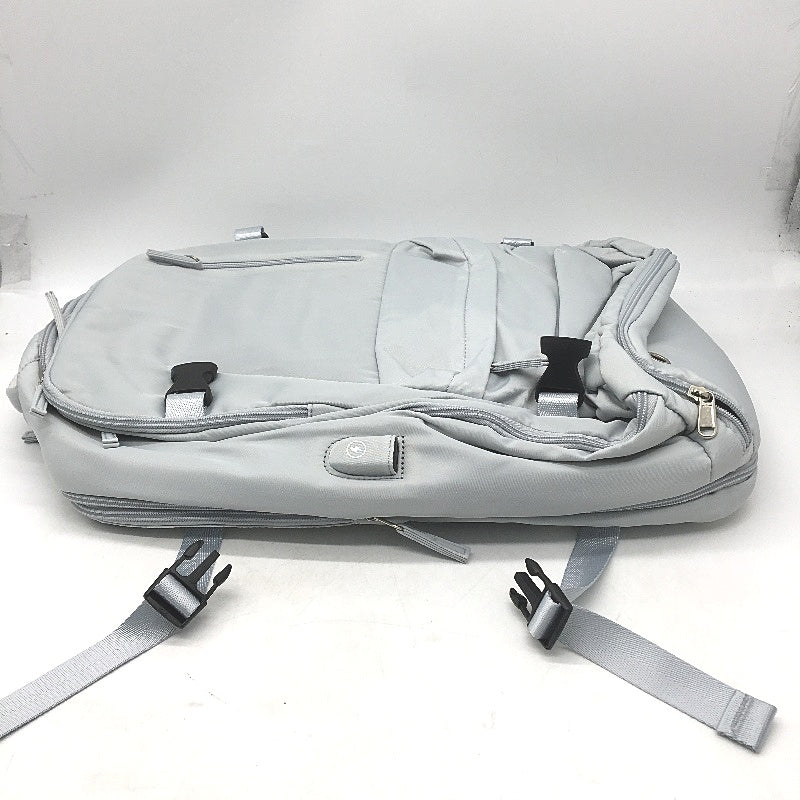 Outwalk Light Grey Extra Large Travel Backpack USB Charging Port Multipocket NEW
