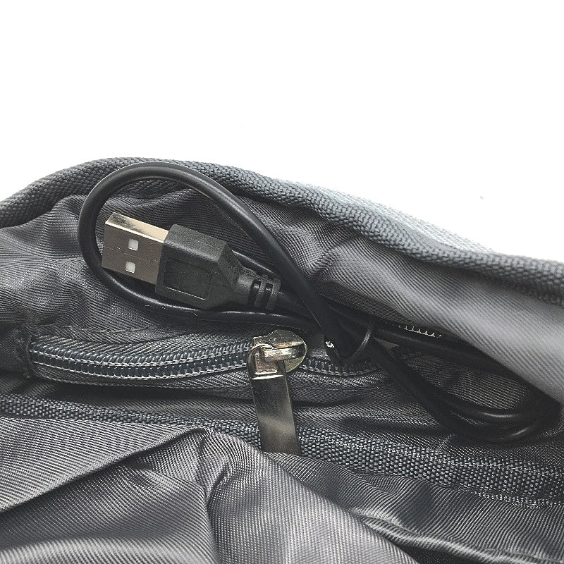 Outwalk Light Grey Extra Large Travel Backpack USB Charging Port Multipocket NEW