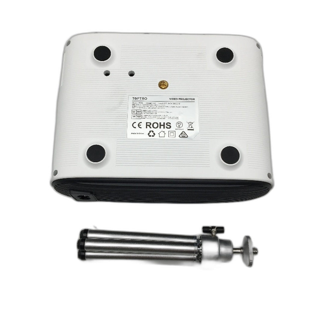 TOPTRO Portable Video Projector TR26 1080P 5G WiFi HiFi Sound 41W NEW