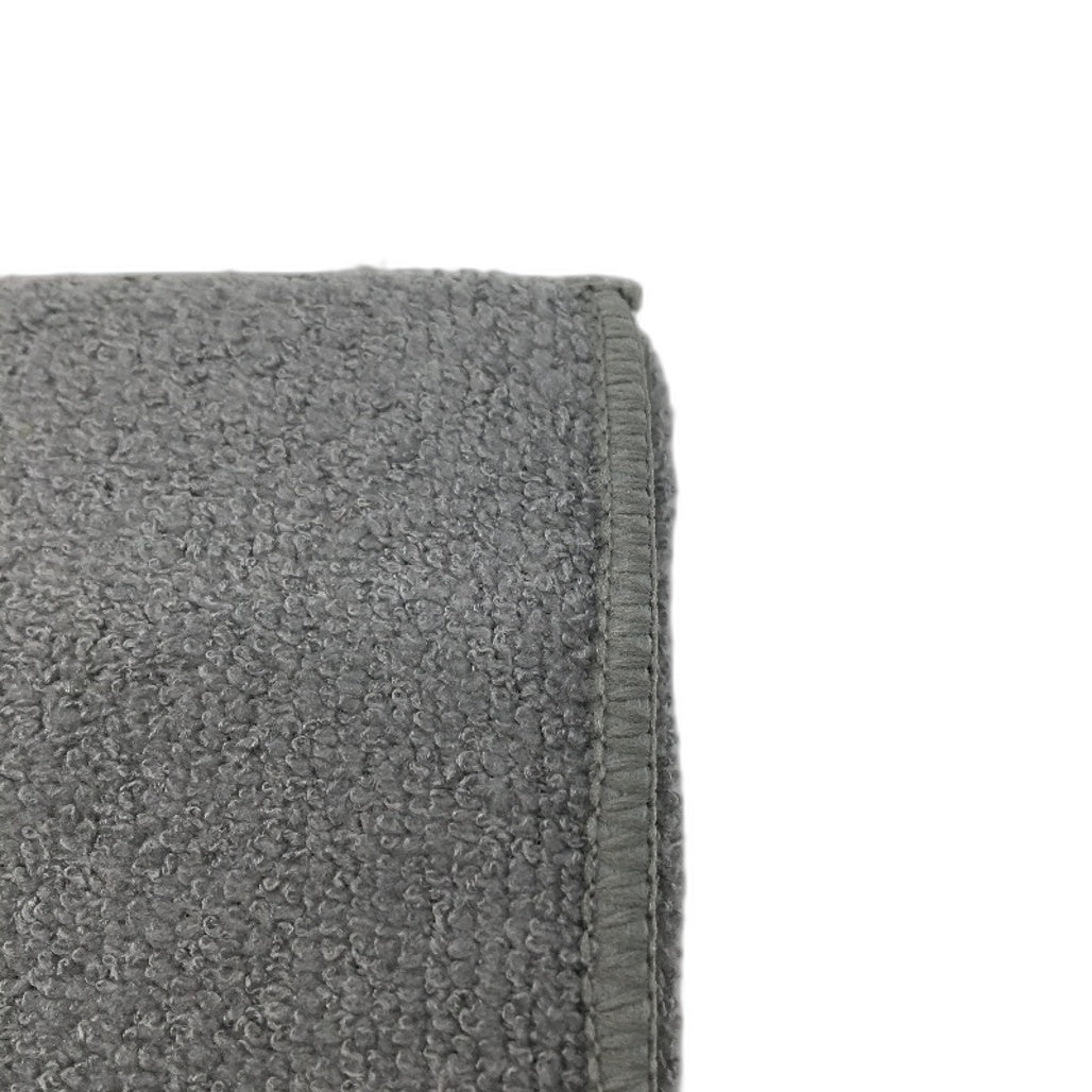 Microfibre 3 Pack Grey Reversible Cushioned Dish Drying Mats 38 x 50cm NEW