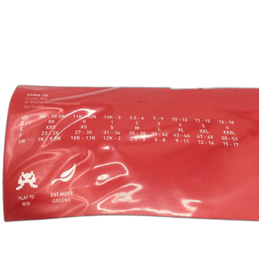 PUMA 2 Pack Magenta Plum Football Soccer High Socks Unisex Sz 2 US 3.5-6 NEW