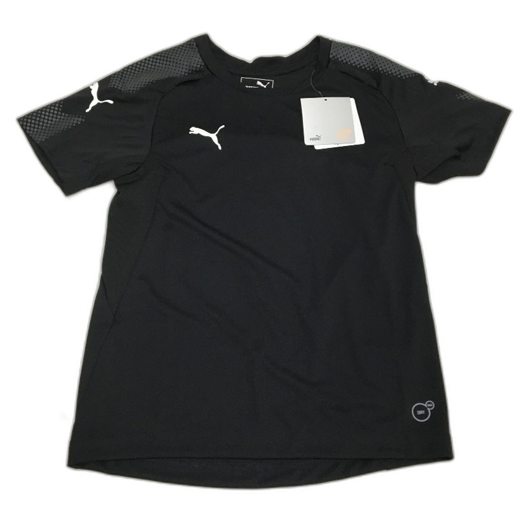 PUMA  Ascension Training Jersey Short Sleeve Kids Top Tshirt Youth Size S 7-8Y