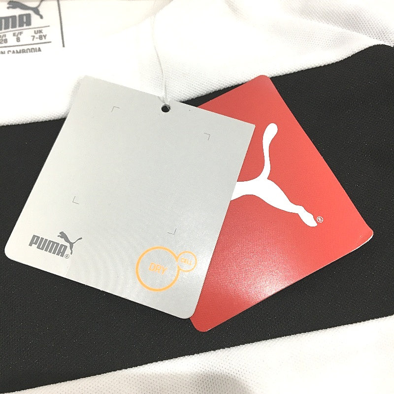 PUMA Spirit II Training Jersey Short Sleeve Kids Top Tshirt Youth Size S 7-8Y