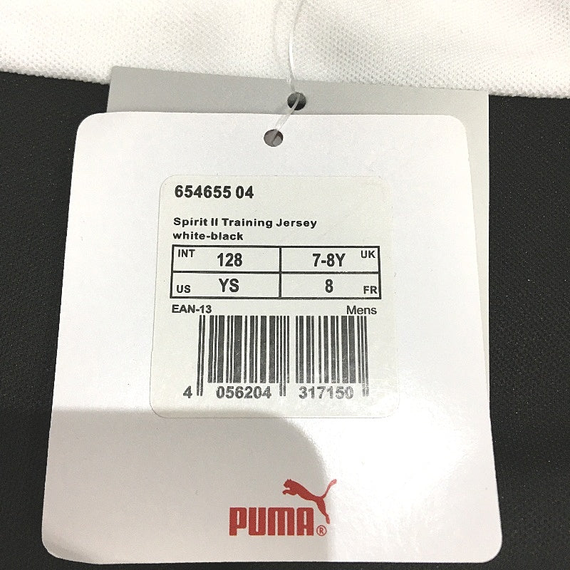 PUMA Spirit II Training Jersey Short Sleeve Kids Top Tshirt Youth Size S 7-8Y