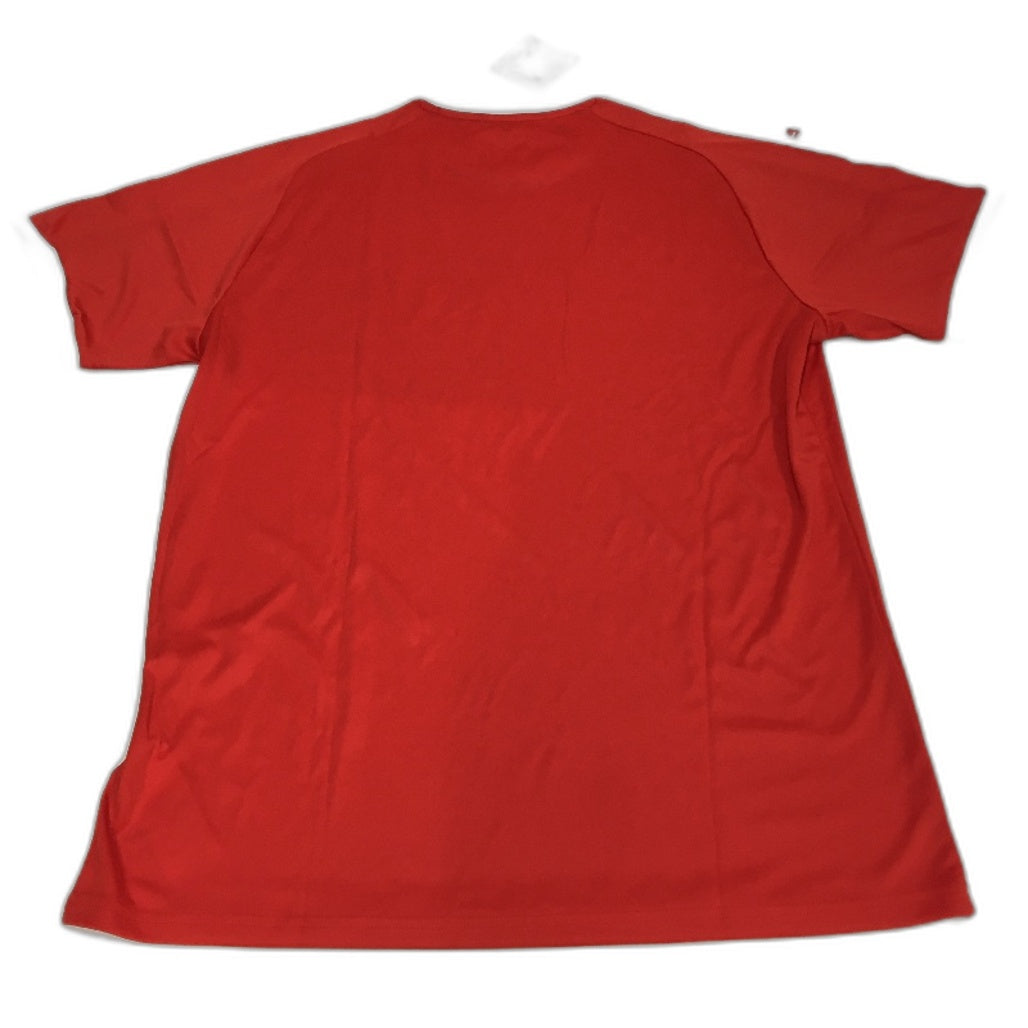 PUMA LIGA Jersey Red & White Short Sleeve Tshirt Training Top Tee Mens Size L