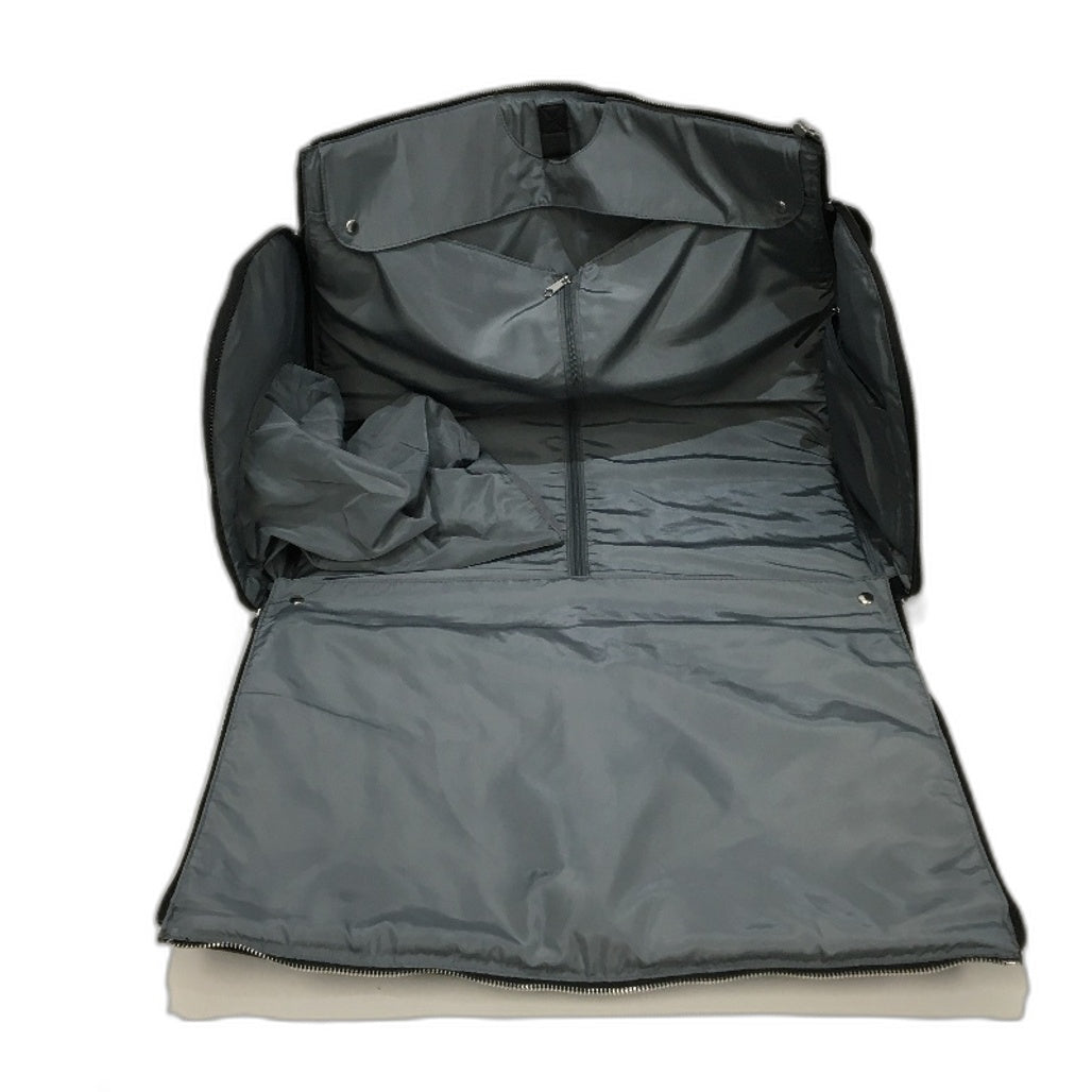 Skylite Fully Flat Open Zip Duffle Bag With Coat Hanging Compartment Grey