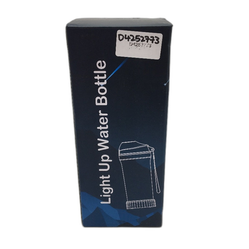 Light Up Water Bottle 14 Oz 414ML 3D LED Glowing Soccer Theme Kids Travel Cup