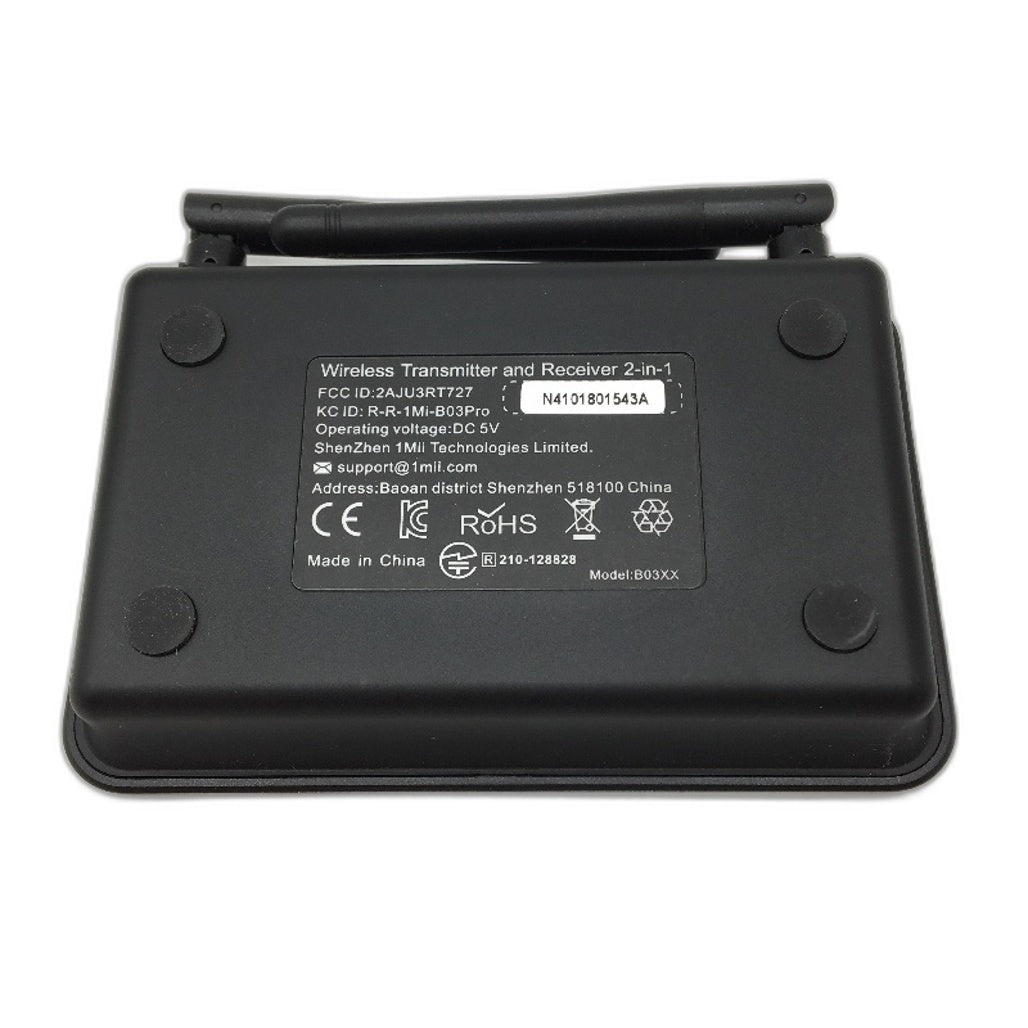 1Mii B03 Wireless Transmitter Receiver 2 In 1 For TV Stereo Headphone Soundbar