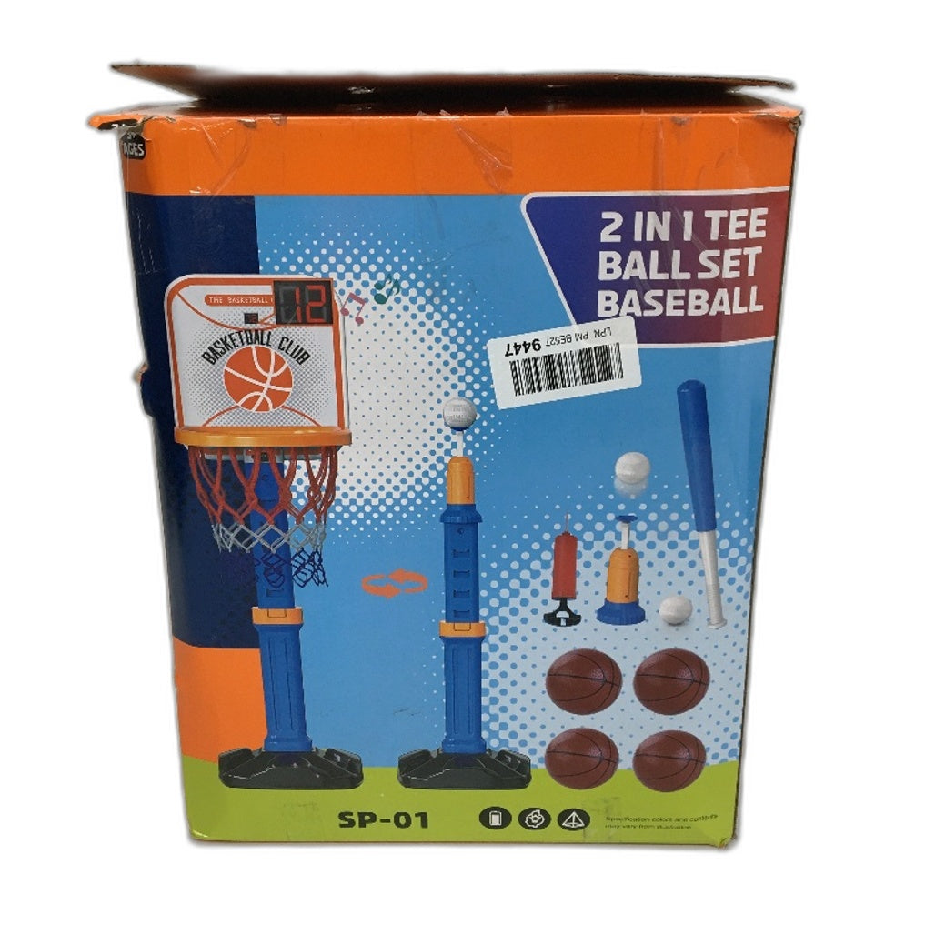 Basketball Game Set For Toddlers Basketball Hoop Adjustable Height 4x Balls
