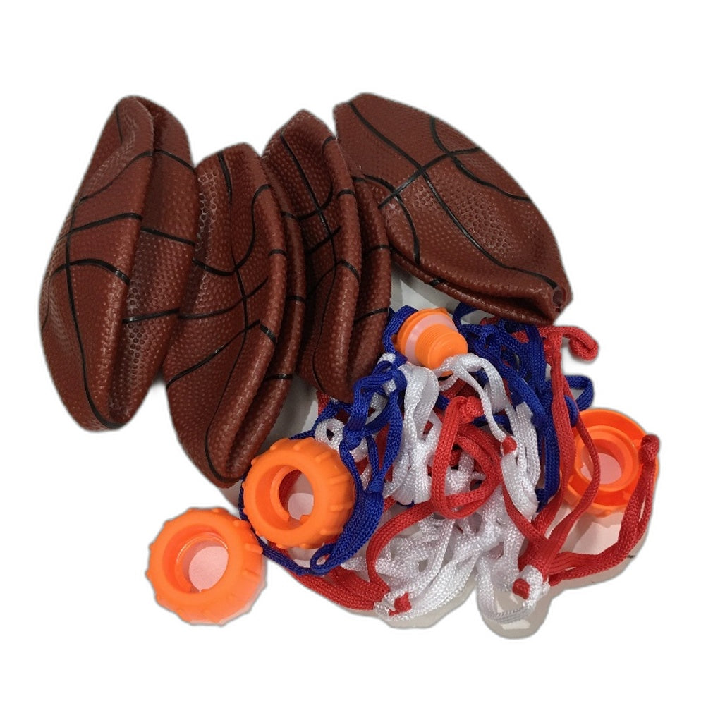 Basketball Game Set For Toddlers Basketball Hoop Adjustable Height 4x Balls