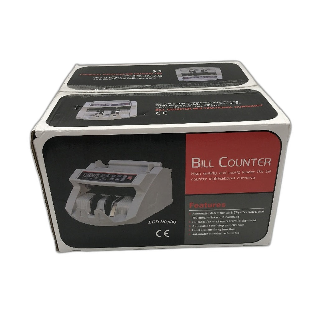 Multinational Currency Counter 2108 UV MG Detection LCD Display 80W NEW