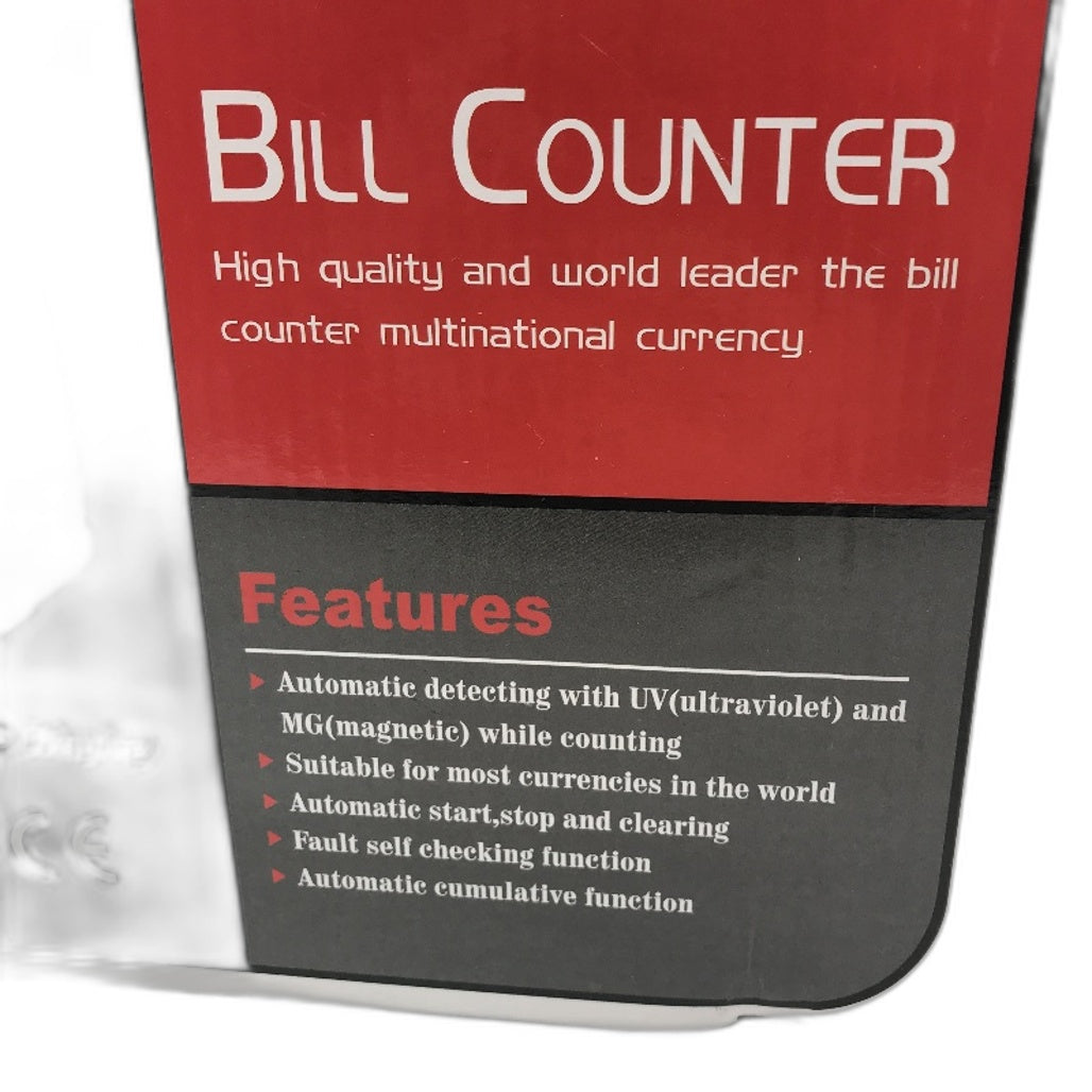 Multinational Currency Counter 2108 UV MG Detection LCD Display 80W NEW