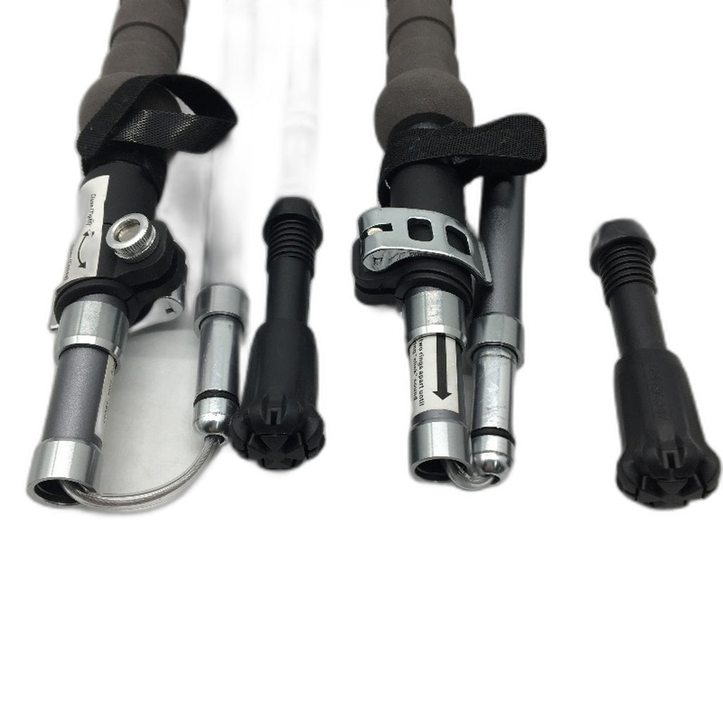 Trekology Trekking Hiking Poles Z Cork Collaspible Lightweight Aluminium NEW