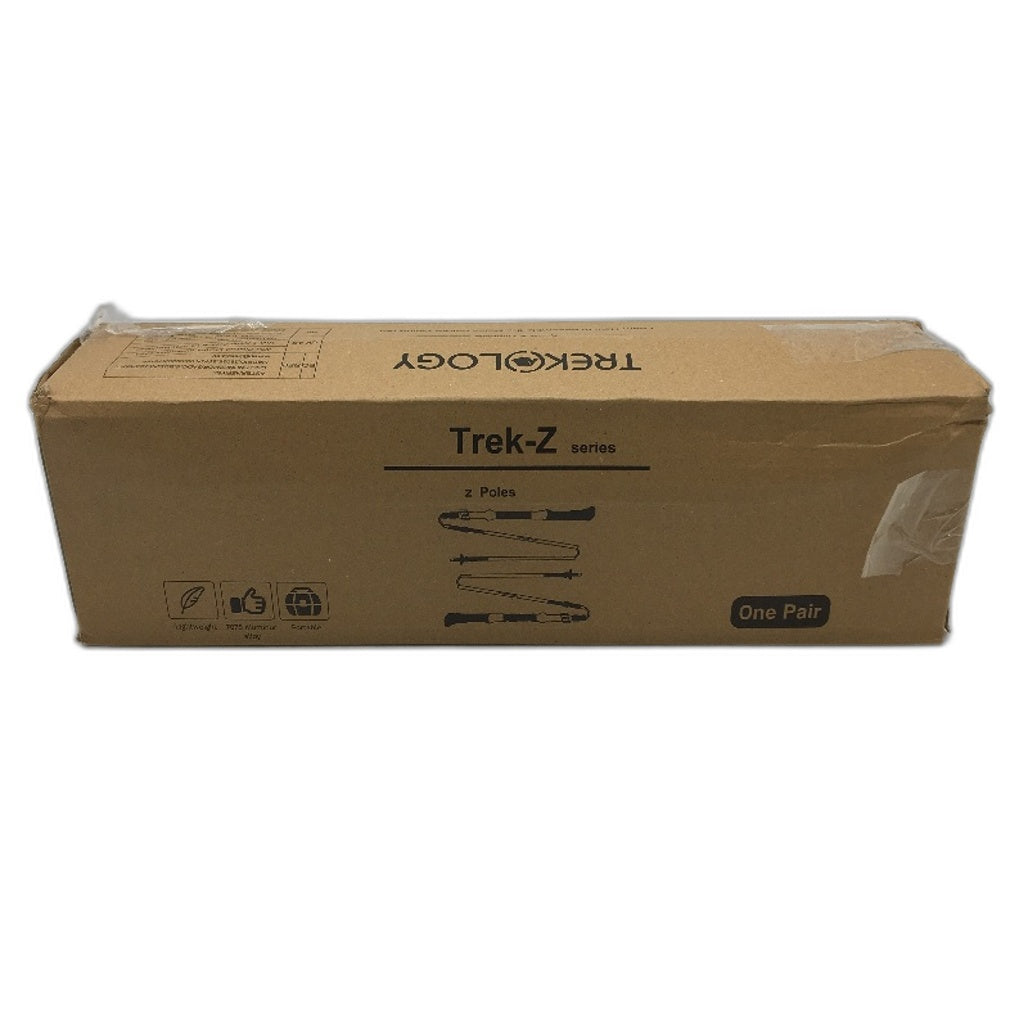 Trekology Trekking Hiking Poles Z Cork Collaspible Lightweight Aluminium NEW