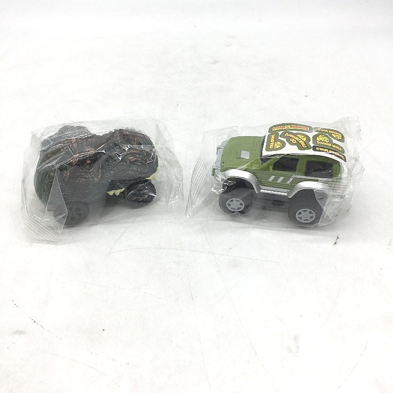 Chuang Feng Dinosaur World Create A Road Flexible Race Car Track With 2 Cars Set