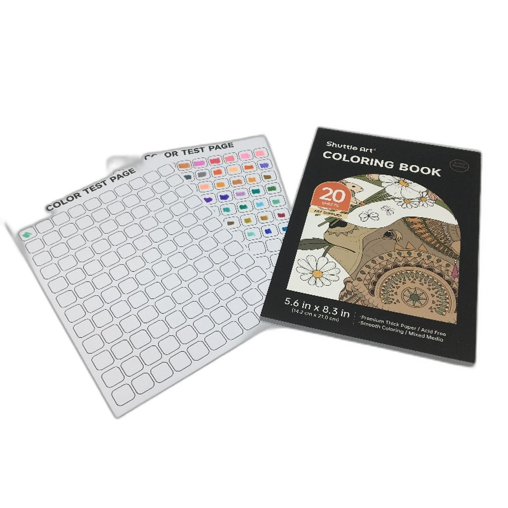 Shuttle Art 70 Colours Dual Felt Tip Brush Fine Tip Pens Markers Colouring Book