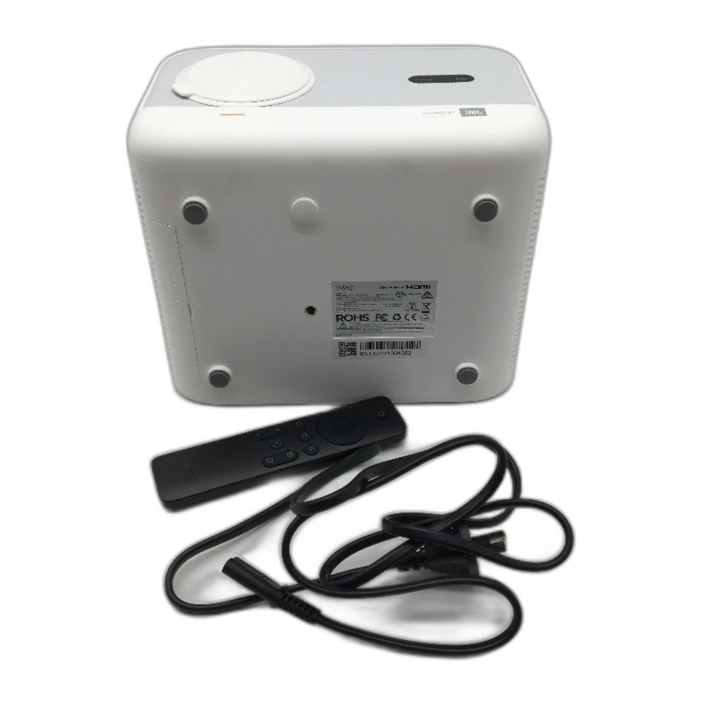 Yaber L2s Built in Dual 8W JBL Stereo Speaker 1080p 60Hz Projector in White DEMO