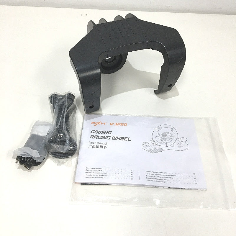 PXN V3 Pro Gaming Racing Wheel Integrated Gear Shifter 180 Rotation Angle