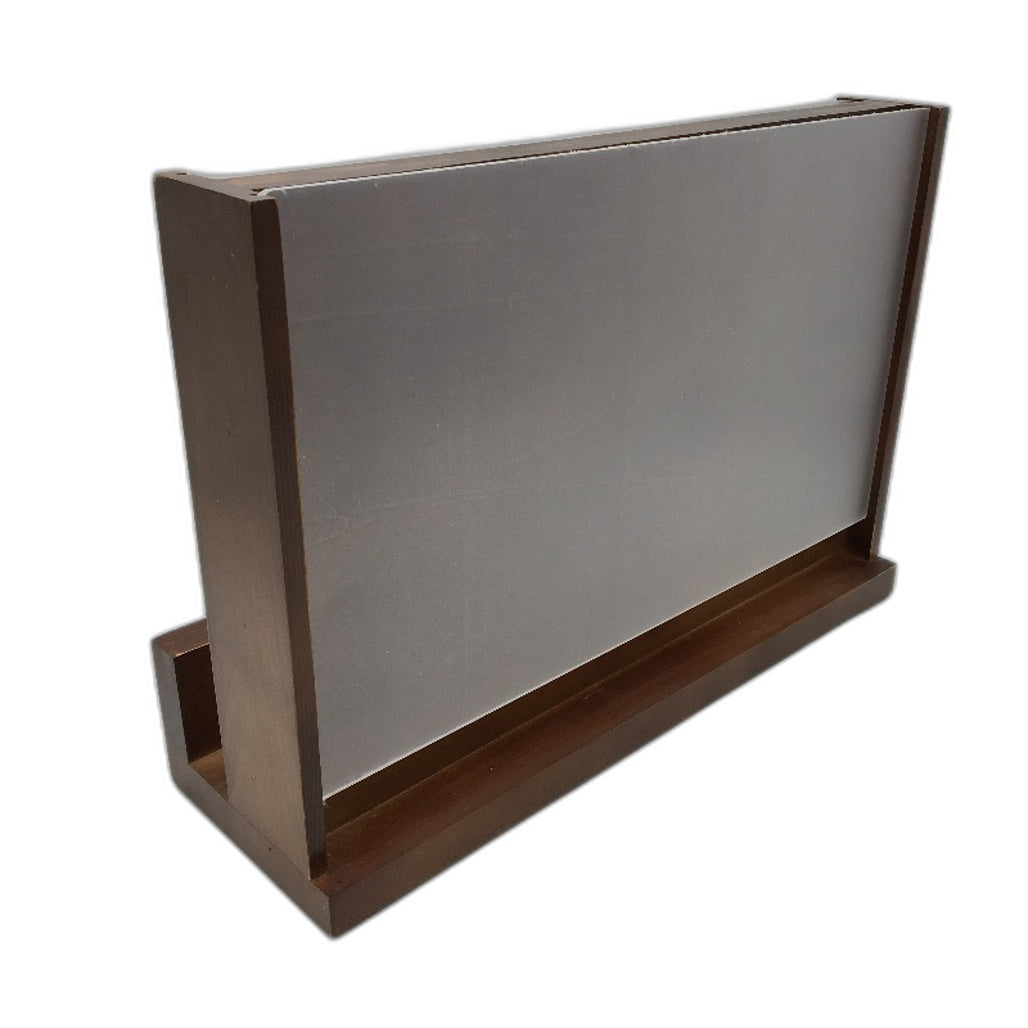 KISFAM Home Kitchen Magnetic Wooden Knife Block Holder With Protection Shield