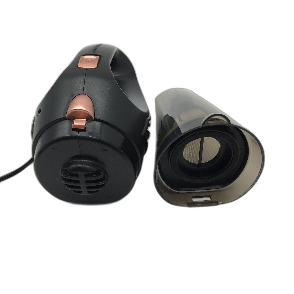 Model 2001 Wet and Dry 12V Corded Black Car Vacuum Cleaner with Accessories NEW